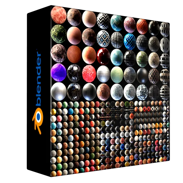 Julio Sillet 3D Art Blender Materials Collection