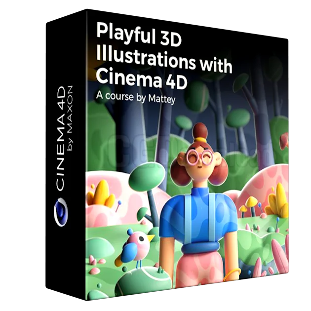 Cinema 4D: Bring Playful 3D Illustrations to Life