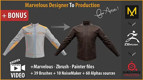 Marvelous Designer To Production for artists ! скачать