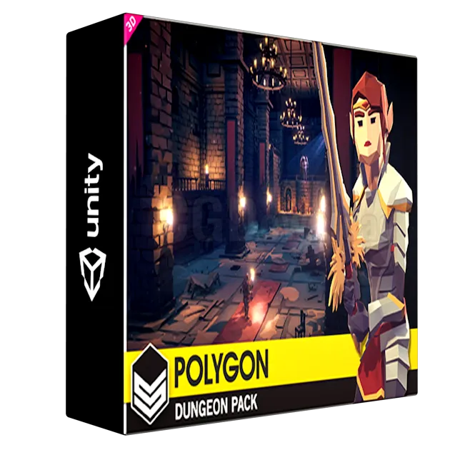 POLYGON Dungeons - Low Poly 3D Art by Synty