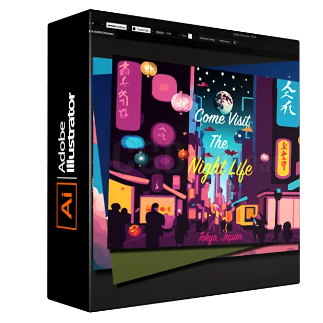 Create a art in Adobe Illustrator using built-in Artificial Intelligence