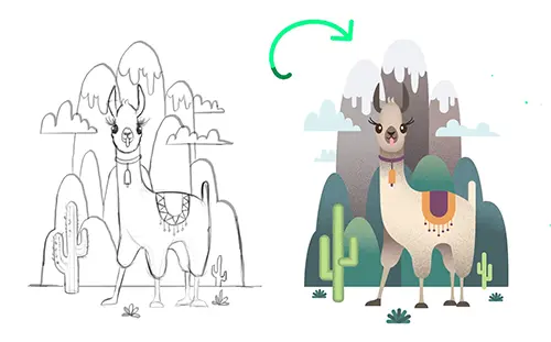Animal Illustration with Adobe Illustrator скачать