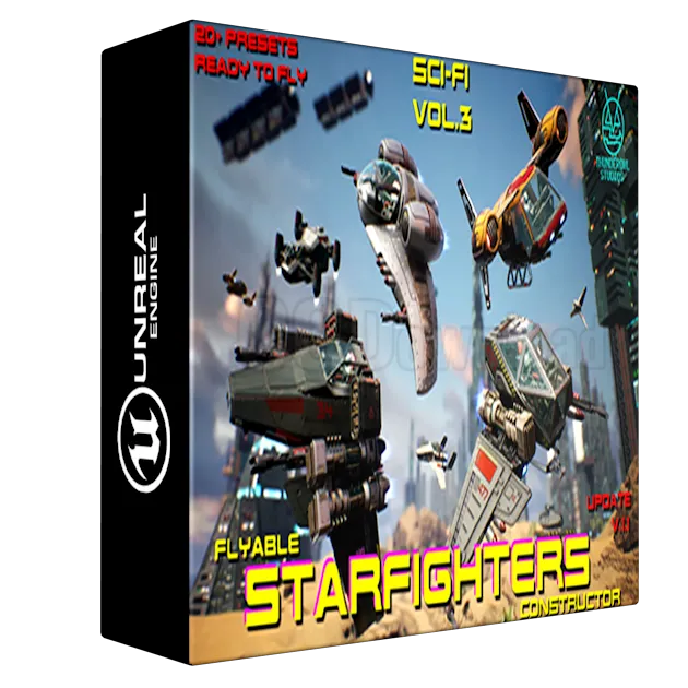 Sci-Fi Vol.3 Flyable Starfighters Constructor