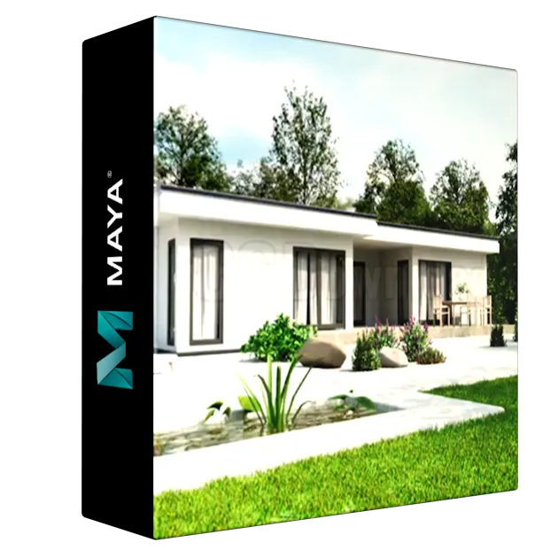 Architectural Visualization in Maya and Arnold - Modeling