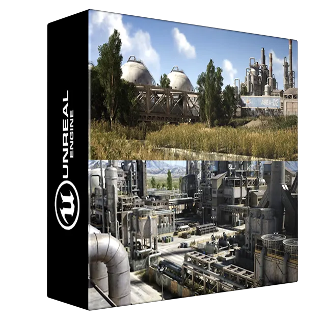 Chemical Plant & Refinery Environment (Modular Factory Factory Building Factory)