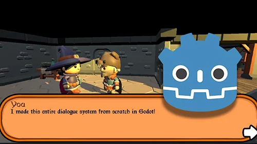 Dialogue and Events in Godot! скачать