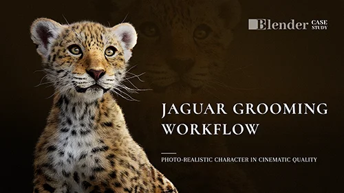 Jaguar Grooming Workflow Blender Case Study скачать