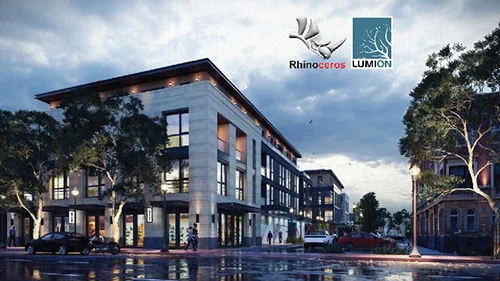 Rhino 3D Modelling + Lumion 9.5 Photorealistic Rendering скачать