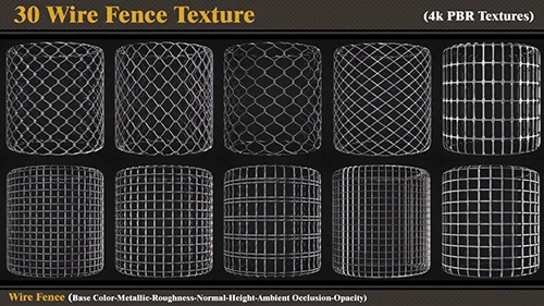 30 Wire Fence Texture скачать