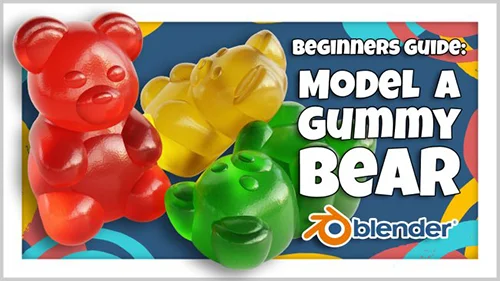 Blender 3D for Beginners Learn to Model a Gummy Bear скачать