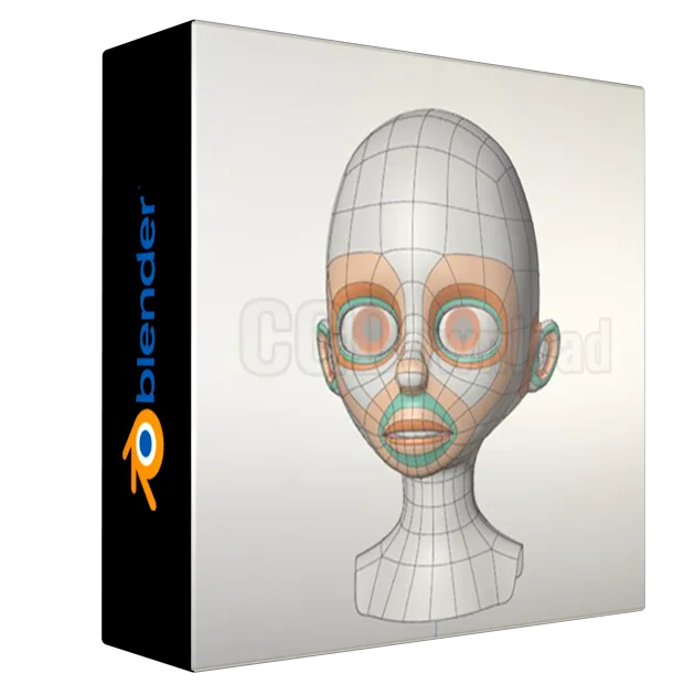 Modelling The Head : In Blender Vol 1