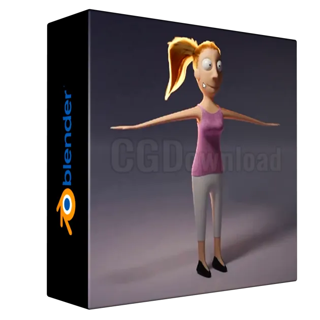 Master 3D Character Design From 2D to 3D with Blender