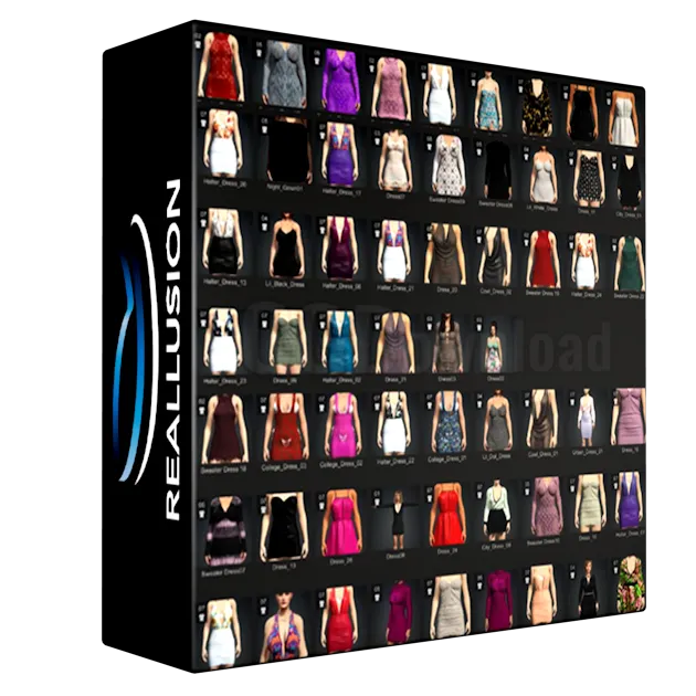 Daz to CC4 IC8 Dress Pack