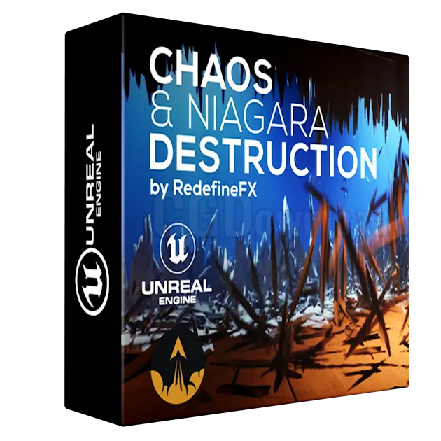 Chaos & Niagara Destruction by RedefineFX [ENG — RUS]