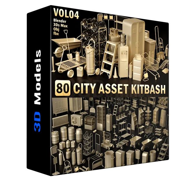 80 City Asset Kitbash