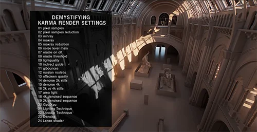 Karma Rendering in Houdini 19 (Demystifying Render Settings) скачать