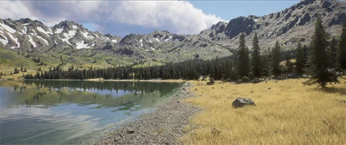 Alpine Landscape скачать