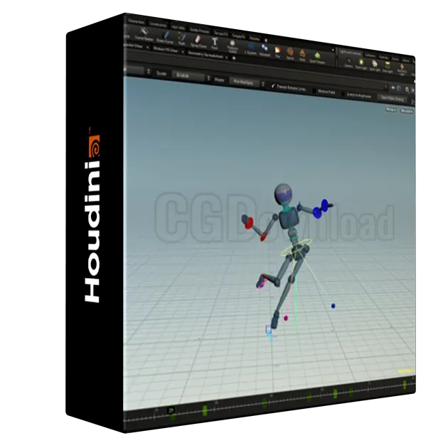 Houdini KineFX Rig Packaging