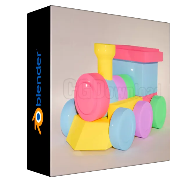 3D Modeling in Blender for Beginners: Create a Toy Train in 45 minutes