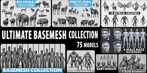 Ultimate Basemesh Collection скачать