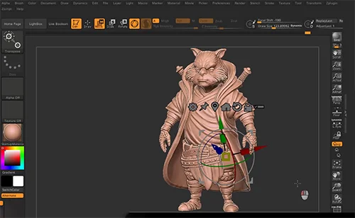 Crafting a Ninja Rabbit in ZBrush Mastering Character скачать