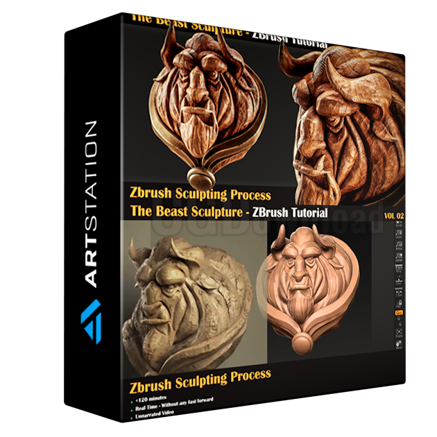 The Beast - ZBrush Sculpture: Creating Magical Characters