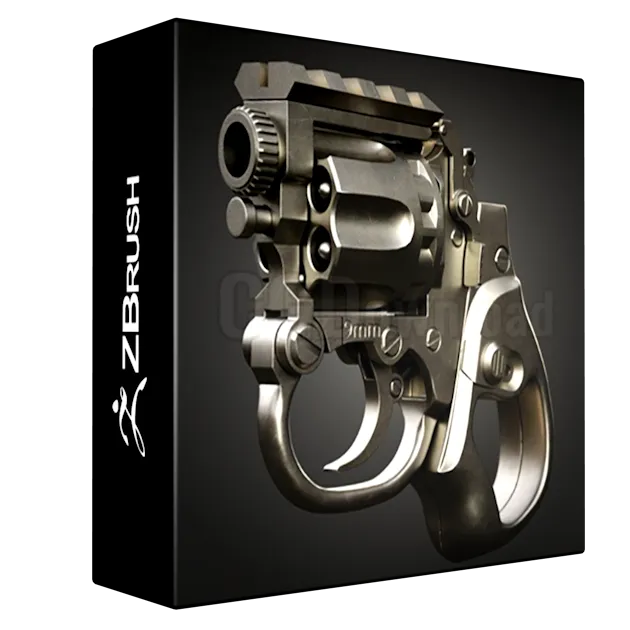 Mastering Mini Revolver Hard Surface Modeling in ZBrush