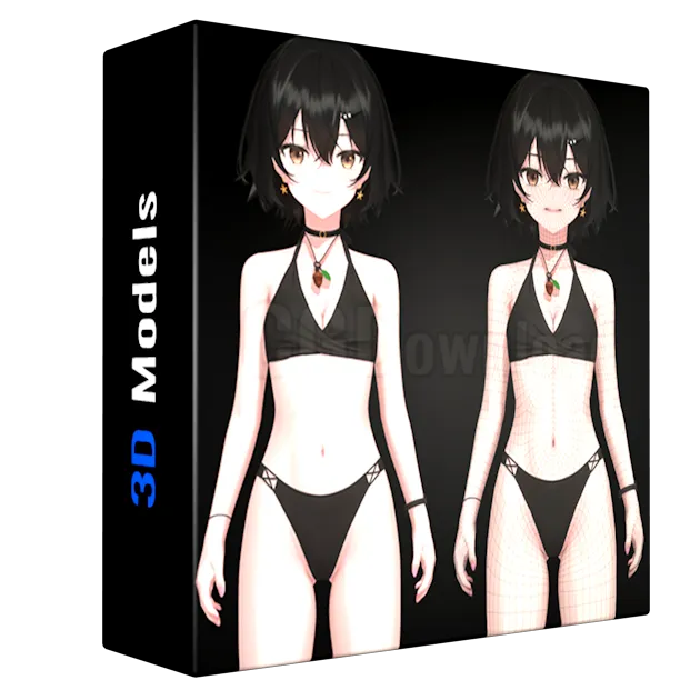 Anime Character Basemesh