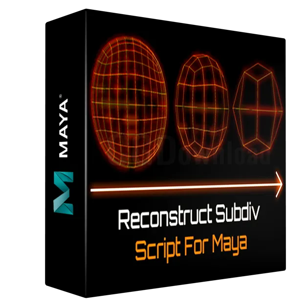 Reconstruct Subdiv For Maya