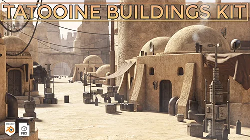 Tatooine Buildings Asset Pack скачать