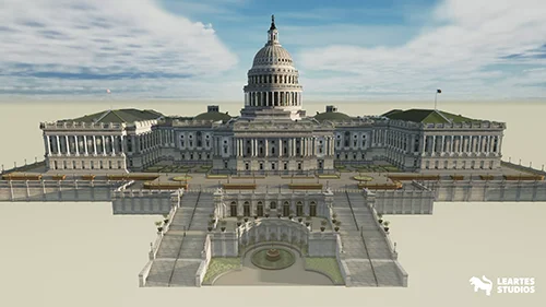 US Capitol Exterior Environment скачать