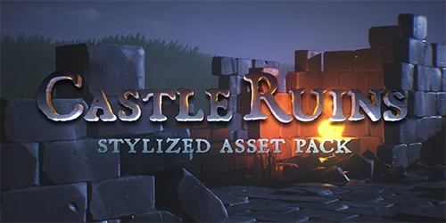 Stylized Castle Ruins Asset Pack скачать