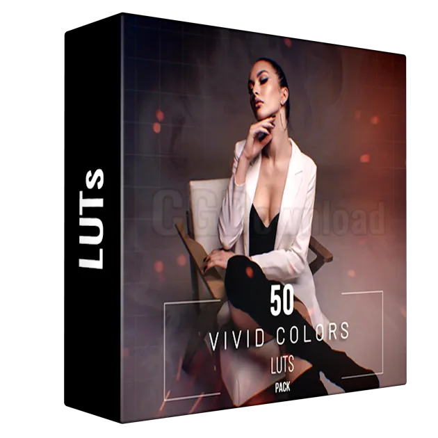 50 Vivid Colors LUTs and Presets Collection