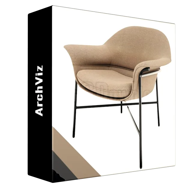 3D ArchViz Тutorial How to make a good chair from fabric