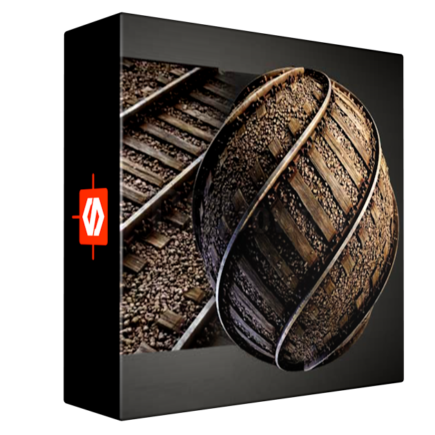 Mastering Metal Railway with Pebbles Substance Designer Tut