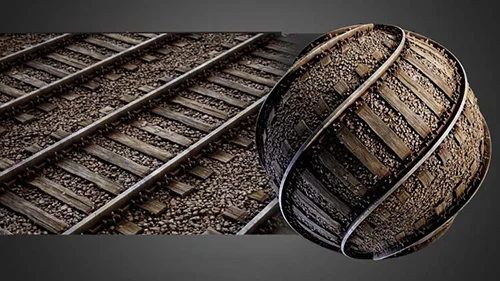 Mastering Metal Railway with Pebbles Substance Designer Tut скачать