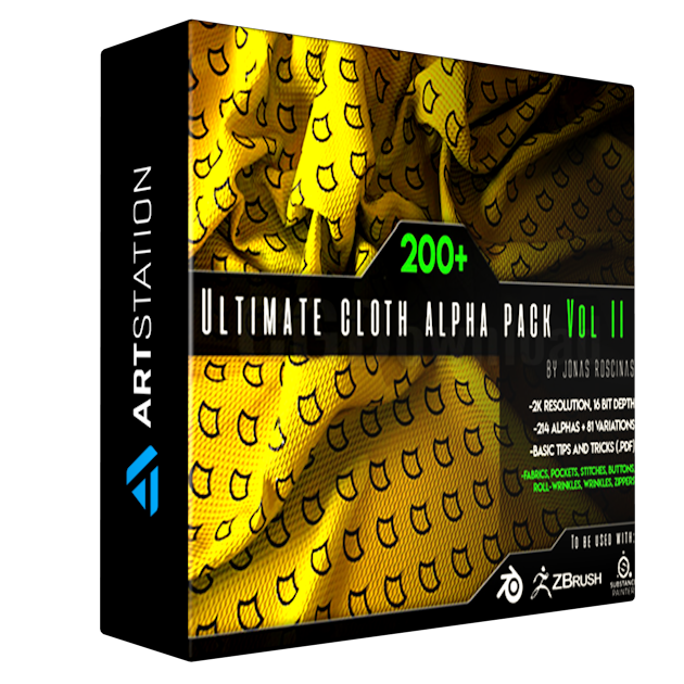 200+ Ultimate Cloth Alpha Pack VOL II