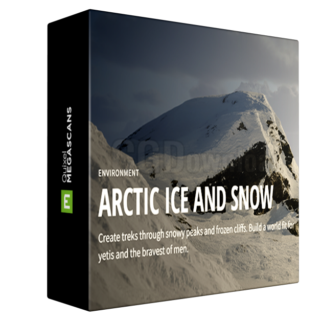 Megascans - Arctic ice and snow collection