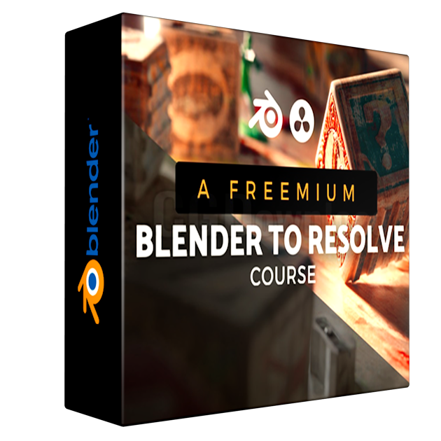 Blender to Resolve a Freemium Video Course