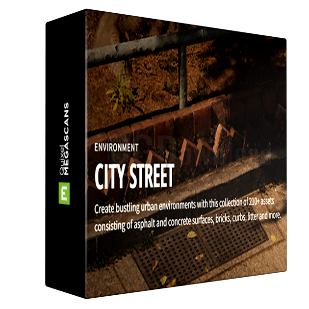 Megascans - City Street