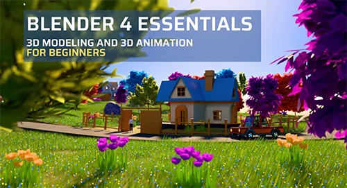 Blender 4 Essentials 3D Modeling and Animation for Beginner скачать