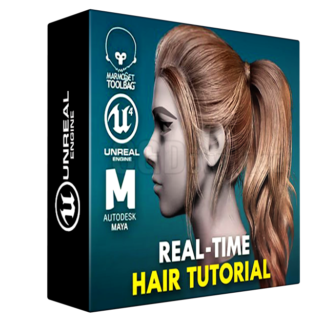 Real-Time Hair Tutorial by xeoxun