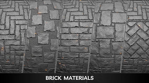 20 Tileable Brick Wall Alphas скачать