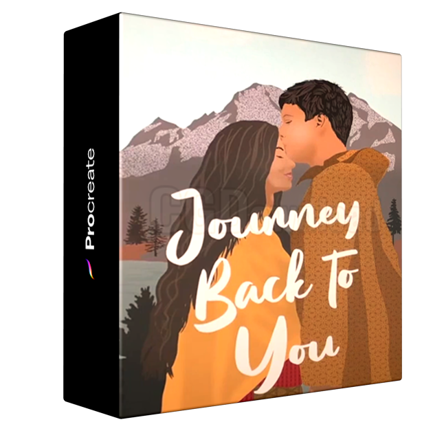 Design a Romance Book Cover in Procreate