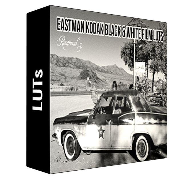 Eastman Kodak Black and White Film LUTs