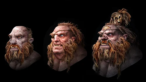 Designing Creature Makeup for Film in Photoshop скачать