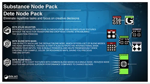 Substance Node Pack Dete Node Pack скачать