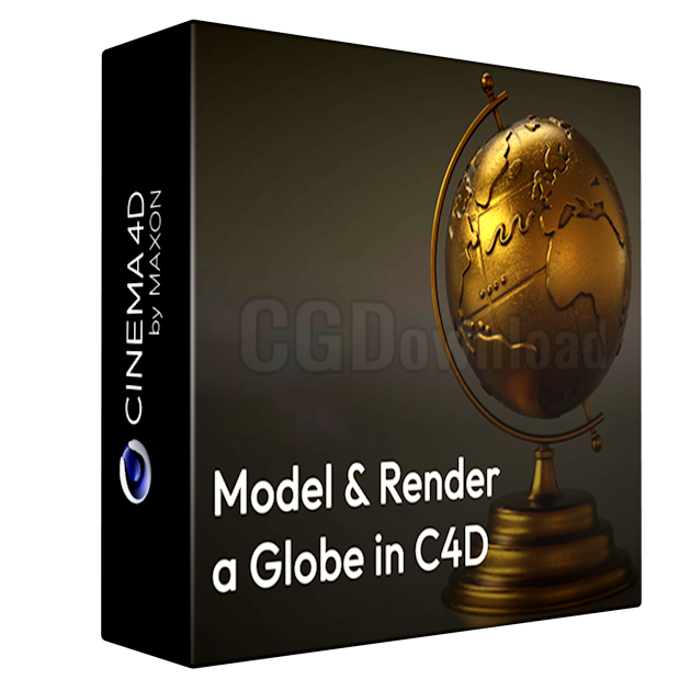 Model & Render a Globe in C4D