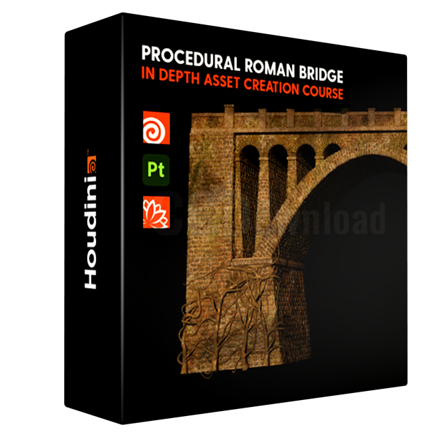 Roman Bridge - Procedural Asset Creation