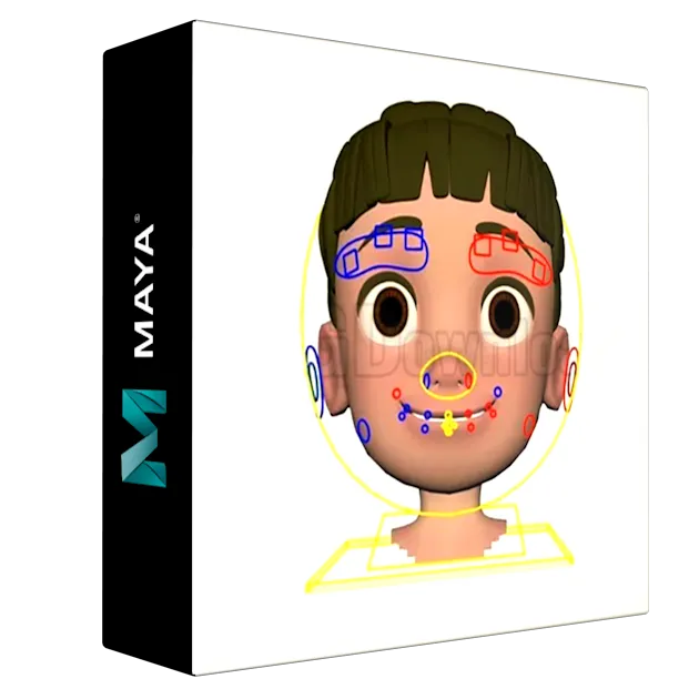Rig facial para animación en Maya | CGDownload
